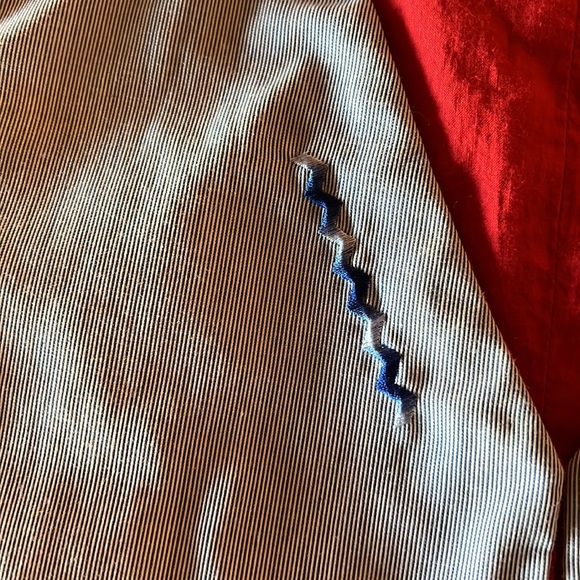 Handmade Reversible Vest Americana Colors & Embroidery - Picture 4 of 10